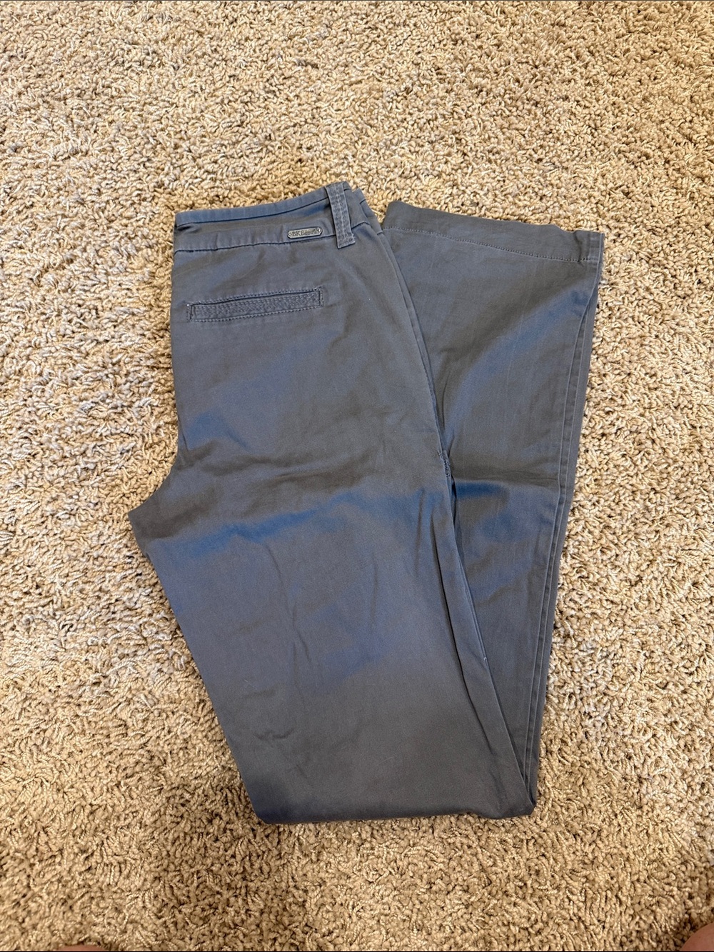 Buckle Charcoal Chino Pants